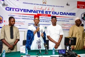 Week-end de la Citoyenneté et du Danbé : une jeunesse appelée à incarner les valeurs fondatrices du Mali À Bamako, le Ministre Mamou Daffé préside l’ouverture d’un rendez-vous dédié à l’engagement civique et à la promotion des repères culturels.