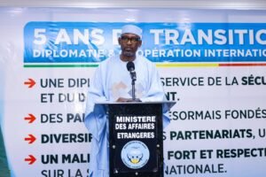 Diplomatie malienne : Abdoulaye Diop dresse le bilan de cinq années de transformation stratégique .
