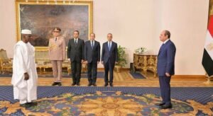 Mali – Égypte : l’Ambassadeur Samba Alhamdou BABY présente ses lettres de créance au Président Abdel Fatah Al Sissi .