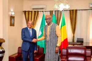 Coopération régionale : le Mali et l&rsquo;Union africaine réaffirment leur volonté de renforcer le dialogue stratégique .