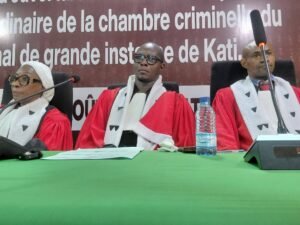 Kati : ouverture solennelle de la première session ordinaire de la chambre criminelle du Tribunal de Grande Instance .